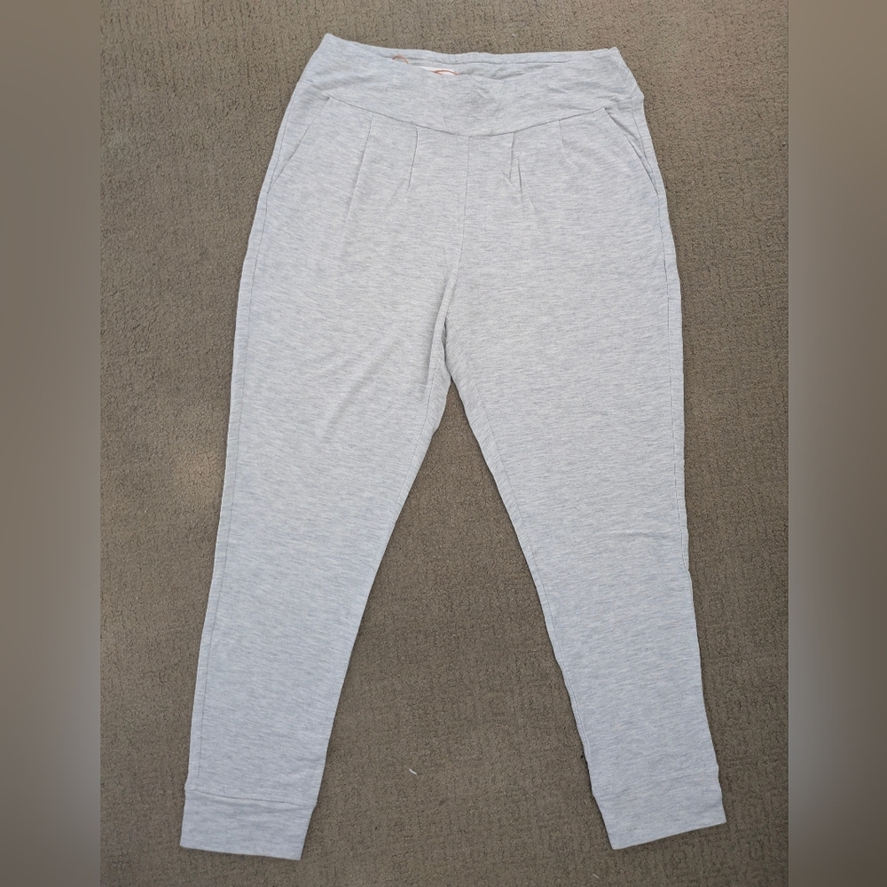 Quince Light Gray Relaxed Pants